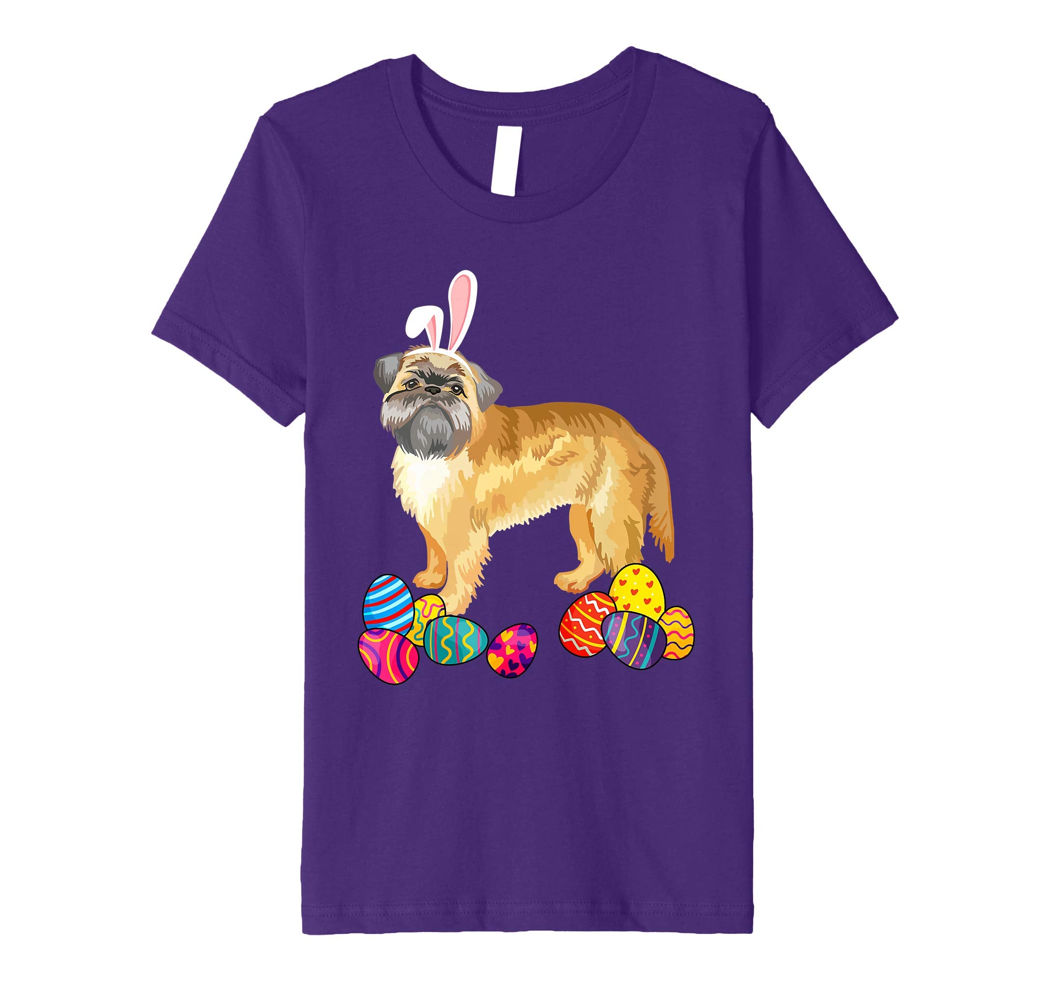 Brussels Griffon Bunny Ear With Egg Easter Easter Day Shirt