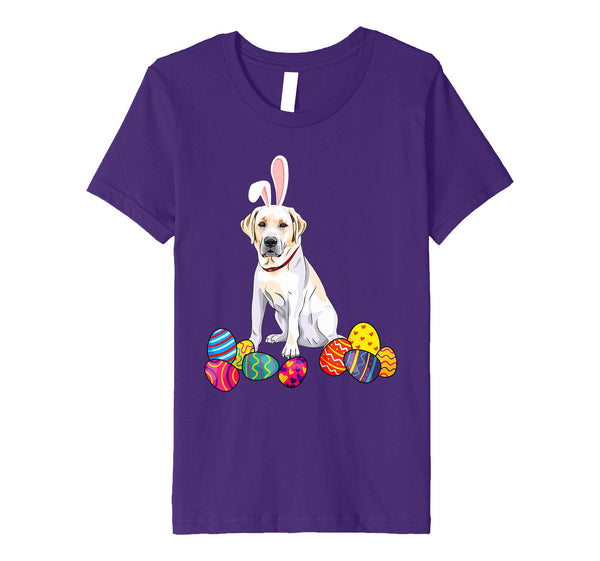 Labrador Bunny Ear With Egg Easter Easter Day Shirt