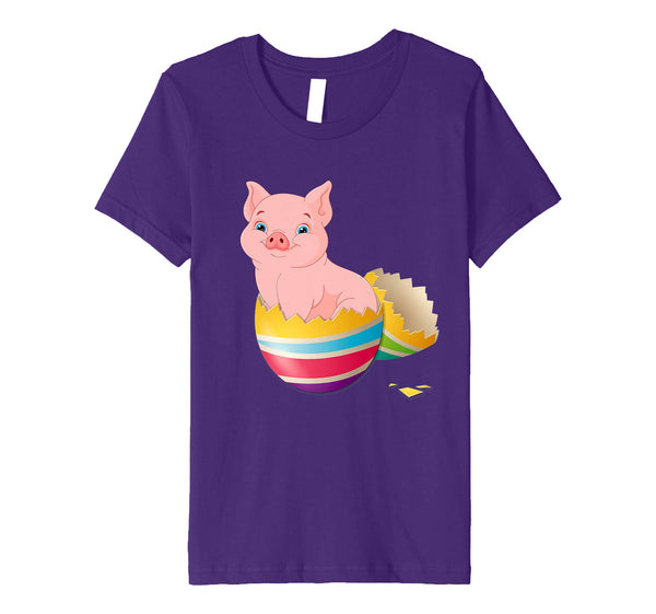 Baby Pig Hatching From Easter Egg Easter Day Shirt
