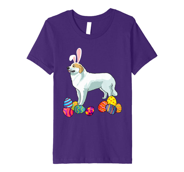Great Pyrenees Bunny Ear With Egg Easter Easter Day Shirt