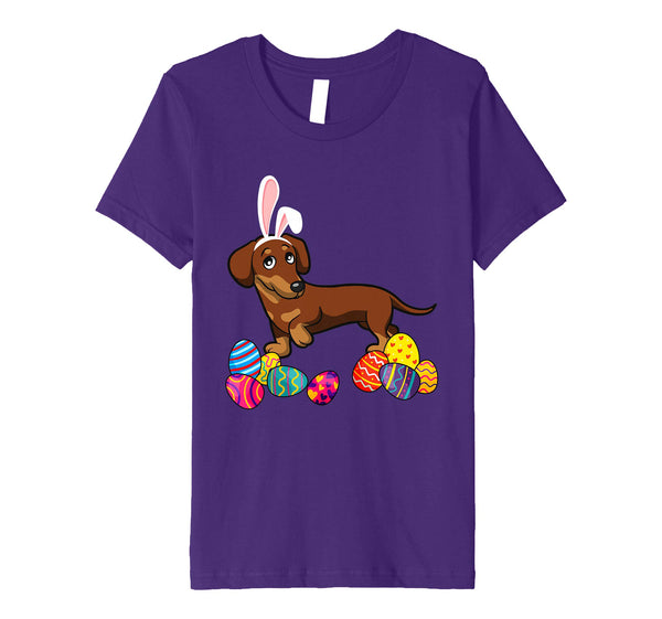 Dachshund Bunny Ear With Egg Easter Easter Day Shirt