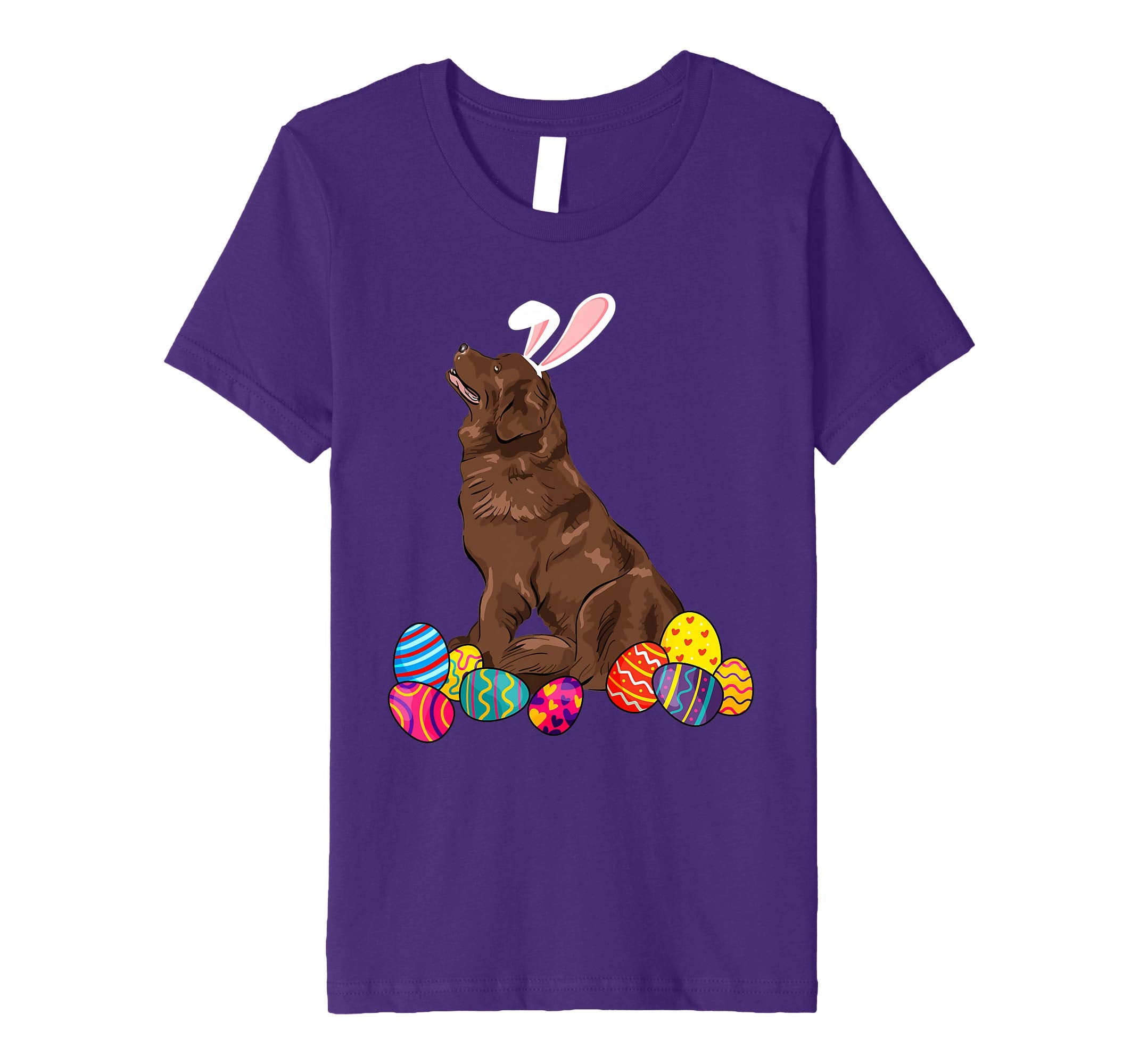 Newfoundland Bunny Ear With Egg Easter Easter Day Shirt