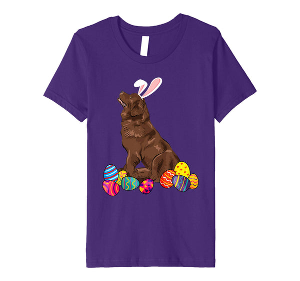 Newfoundland Bunny Ear With Egg Easter Easter Day Shirt