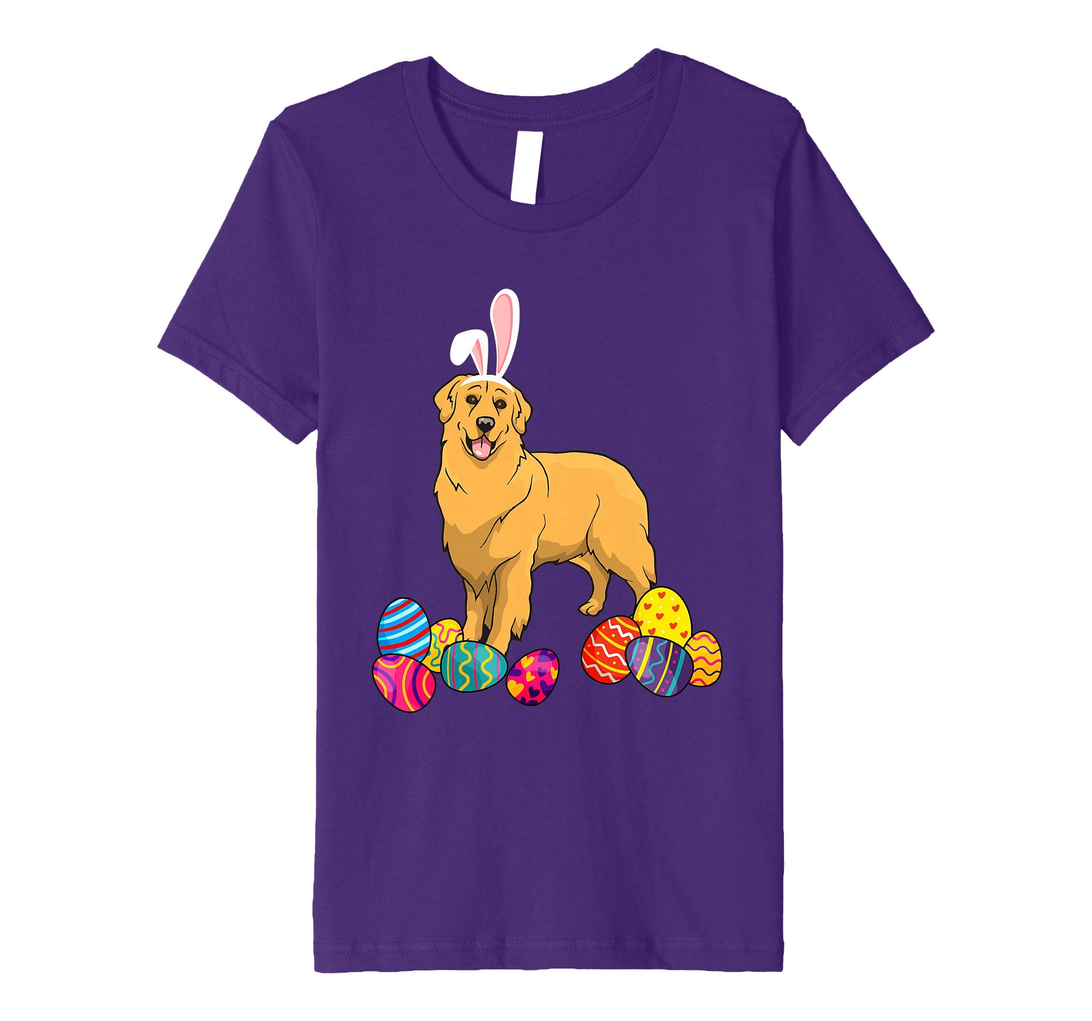 Golden Bunny Ear With Egg Easter Easter Day Shirt