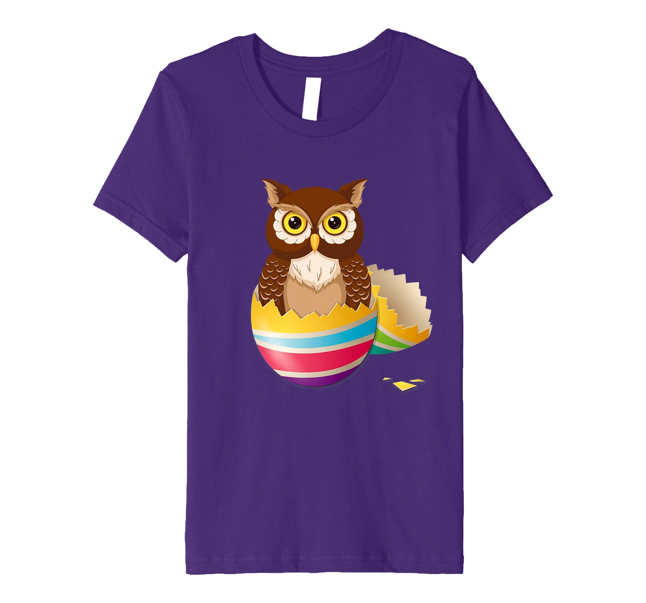 Baby Owl Hatching From Easter Egg Easter Day Shirt