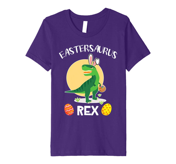 Dinosaur T-rex Bunny Easter Eggs Eastersaurus Rex Shirt
