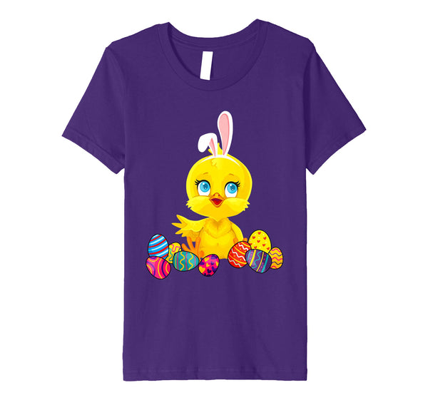 Chicken Bunny Ear With Egg Easter Easter Day Shirt