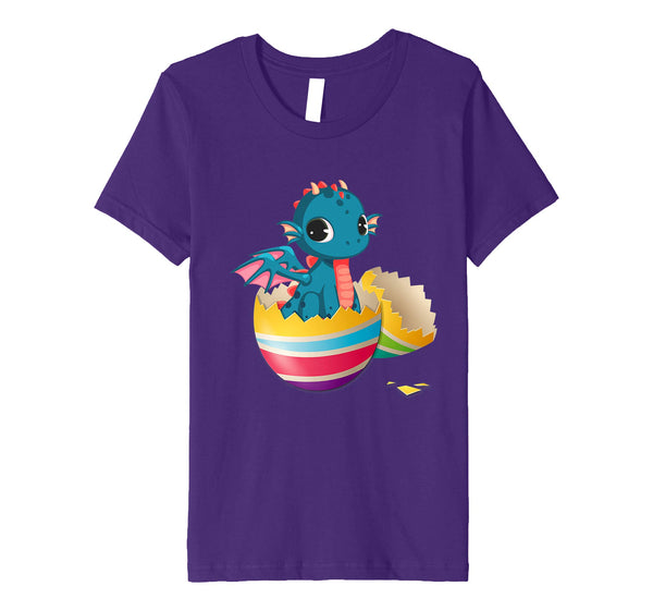 Baby Dragon Hatching From Easter Egg Easter Day Shirt