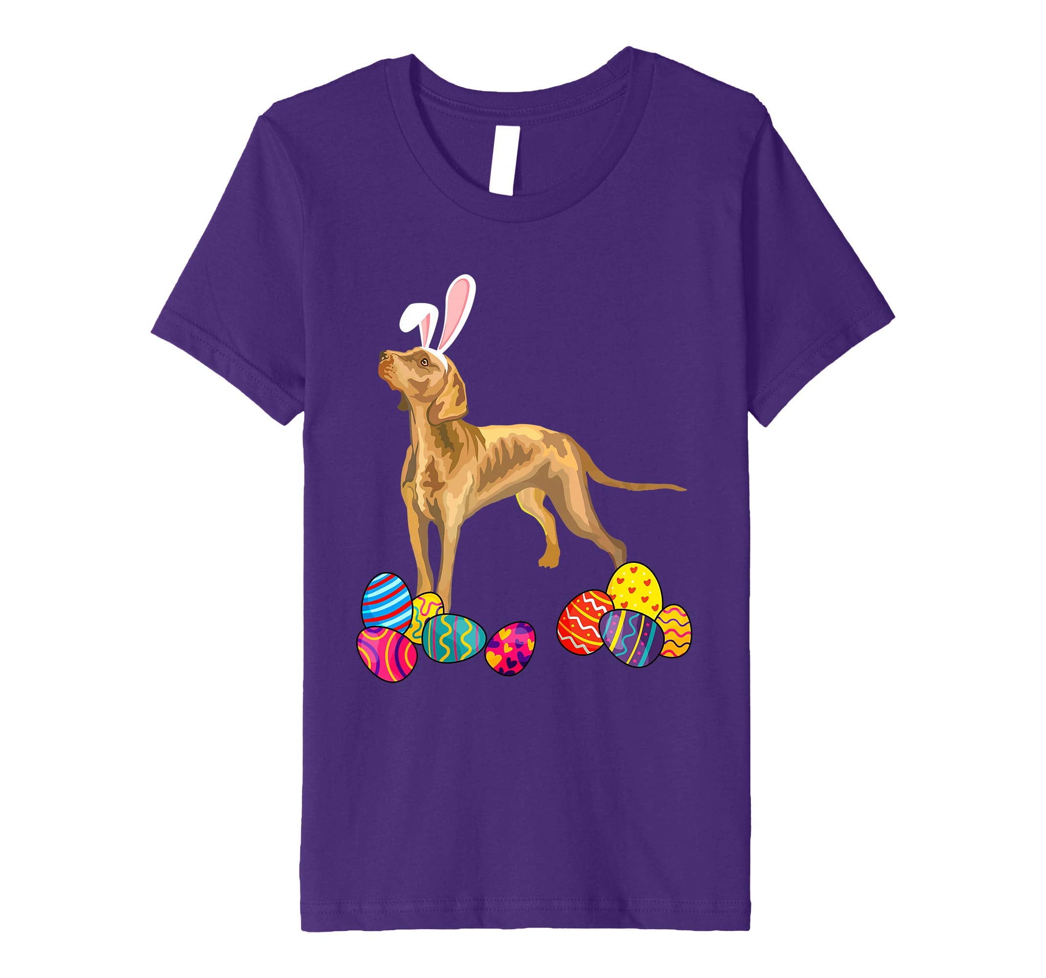 Weimaraner Bunny Ear With Egg Easter Easter Day Shirt