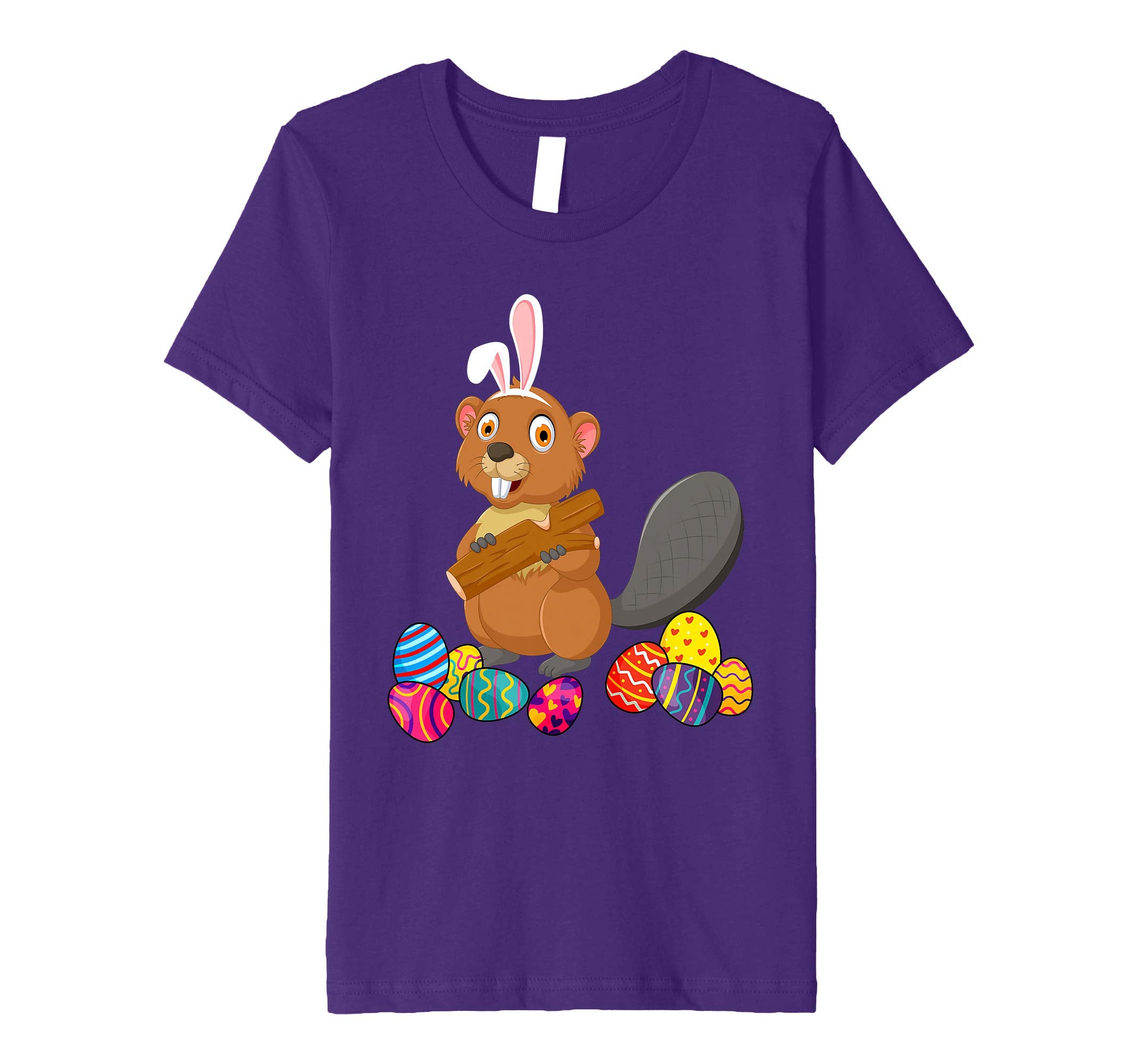 Beaver Bunny Ear With Egg Easter Easter Day Shirt