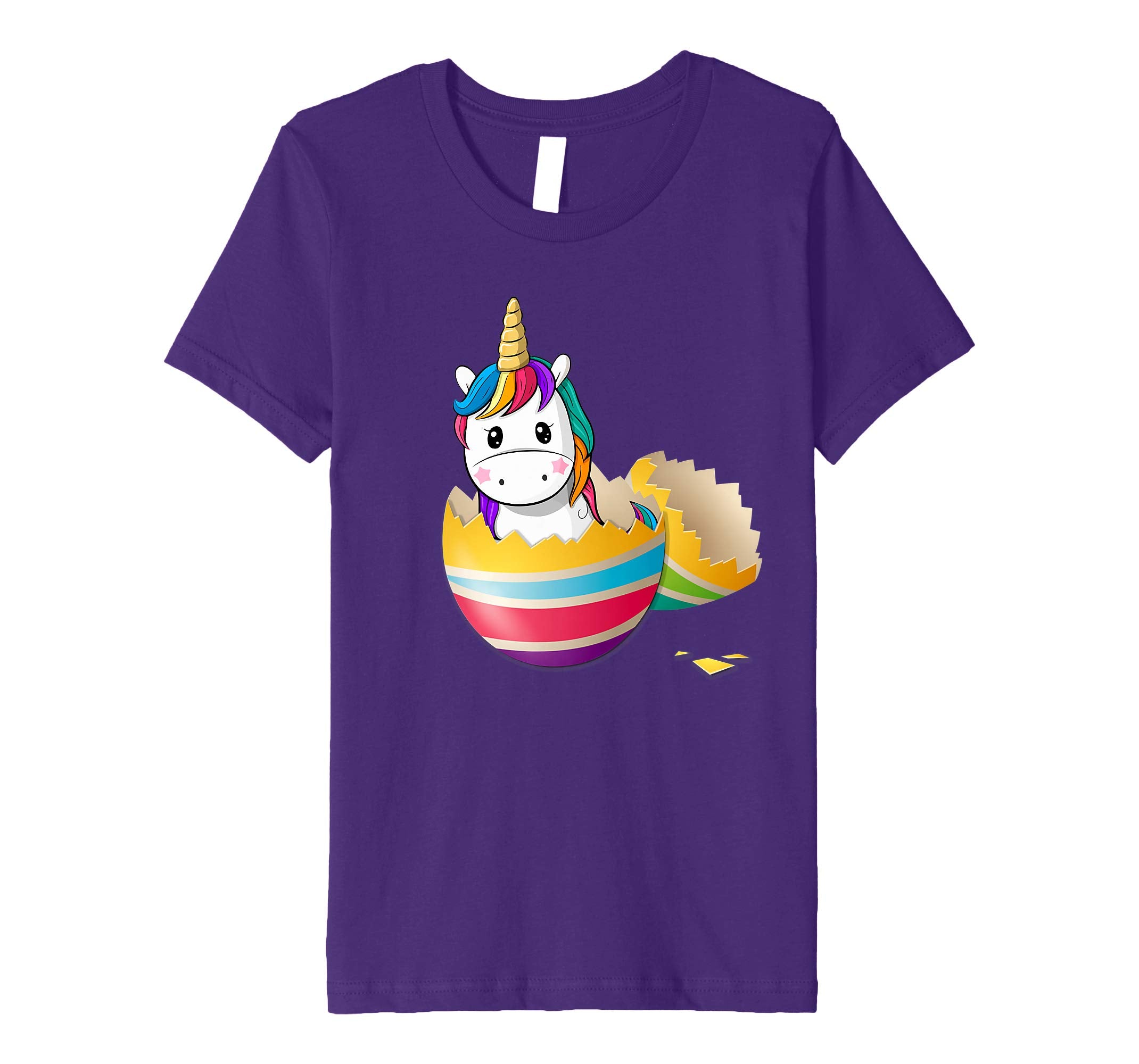 Baby Unicorn Hatching From Easter Egg Easter Day Shirt