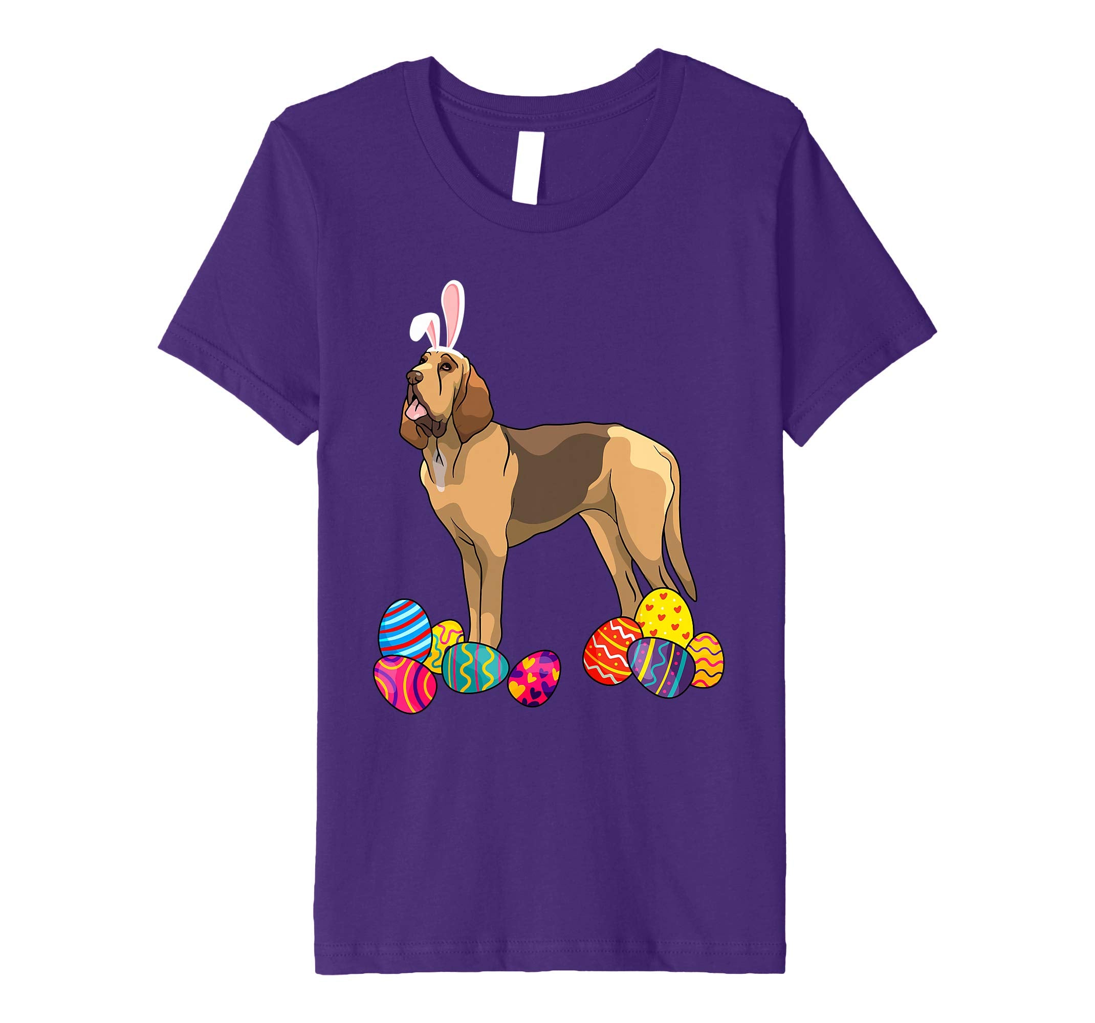 Bloodhound Bunny Ear With Egg Easter Easter Day Shirt