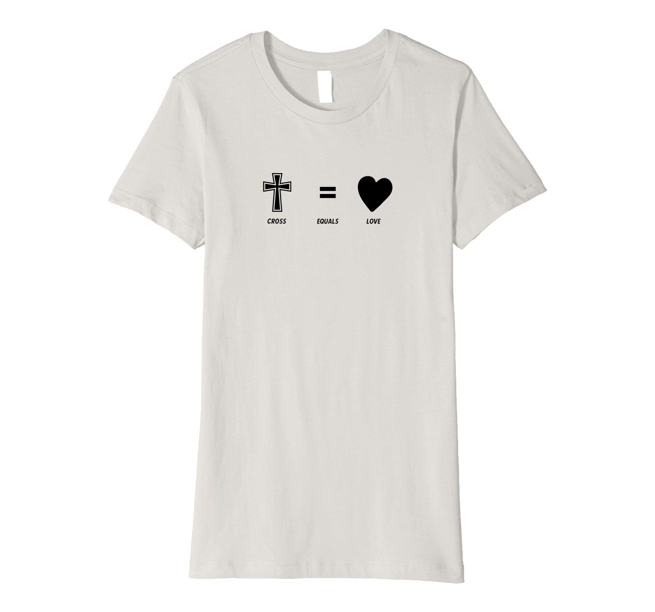 Cross Equals Love Inspiring Easter Christian Gift Shirt