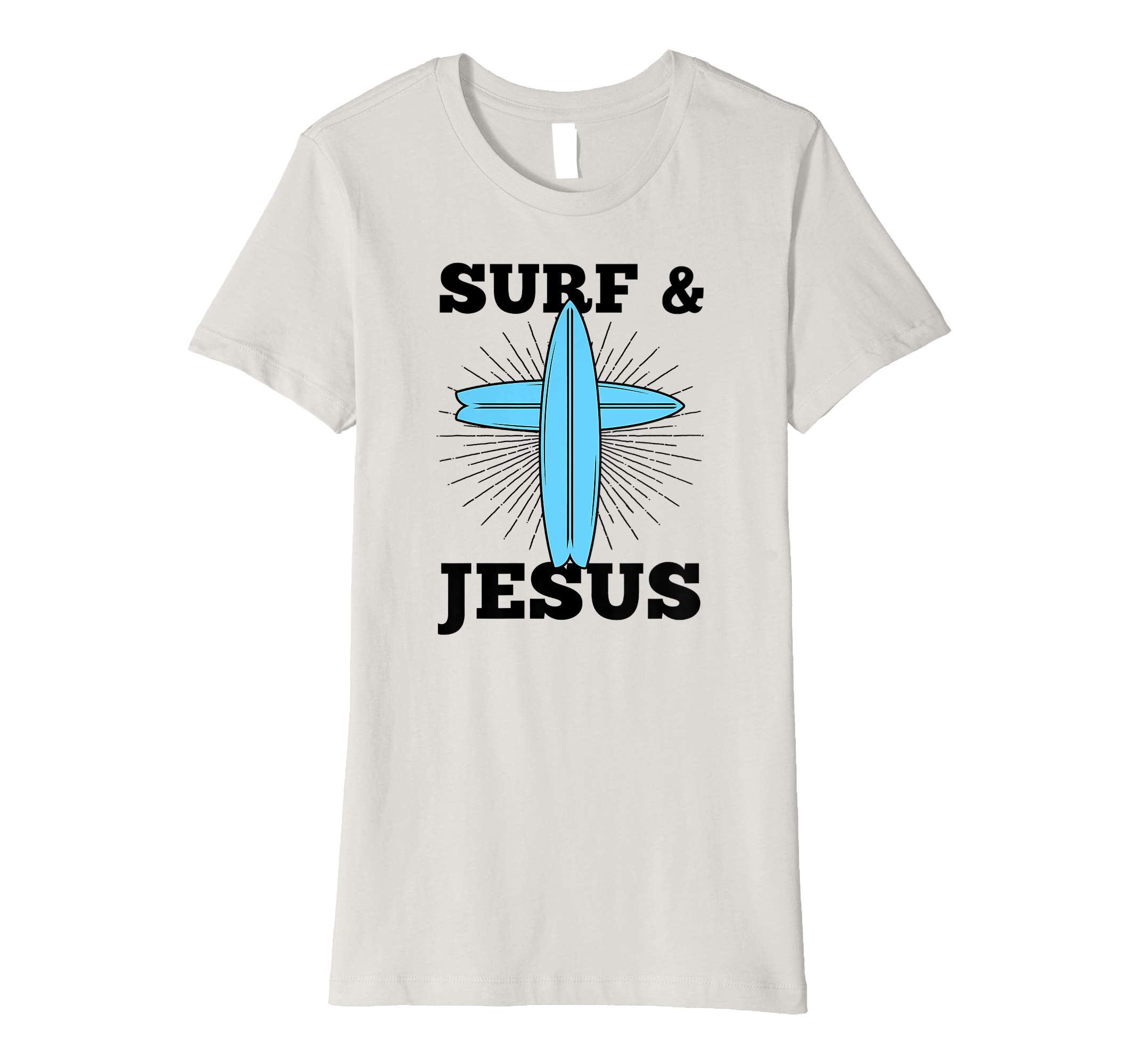 Surf And Jesus Christian Easter Bible Verse Gift T-Shirt