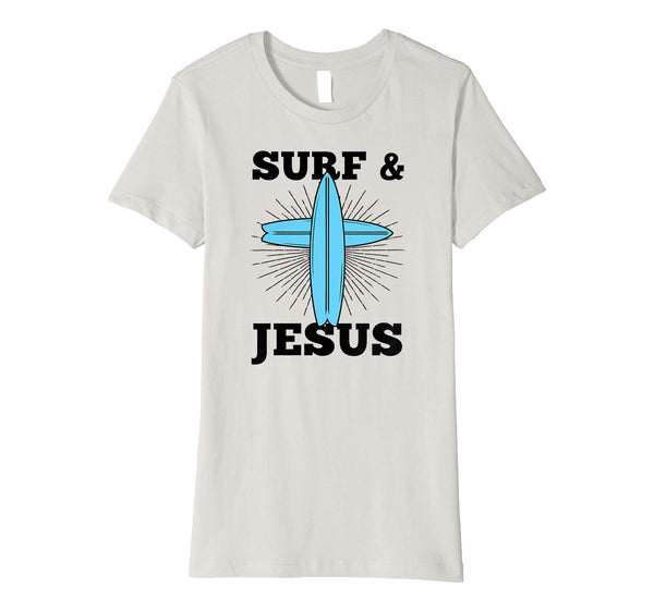 Surf And Jesus Christian Easter Bible Verse Gift T-Shirt