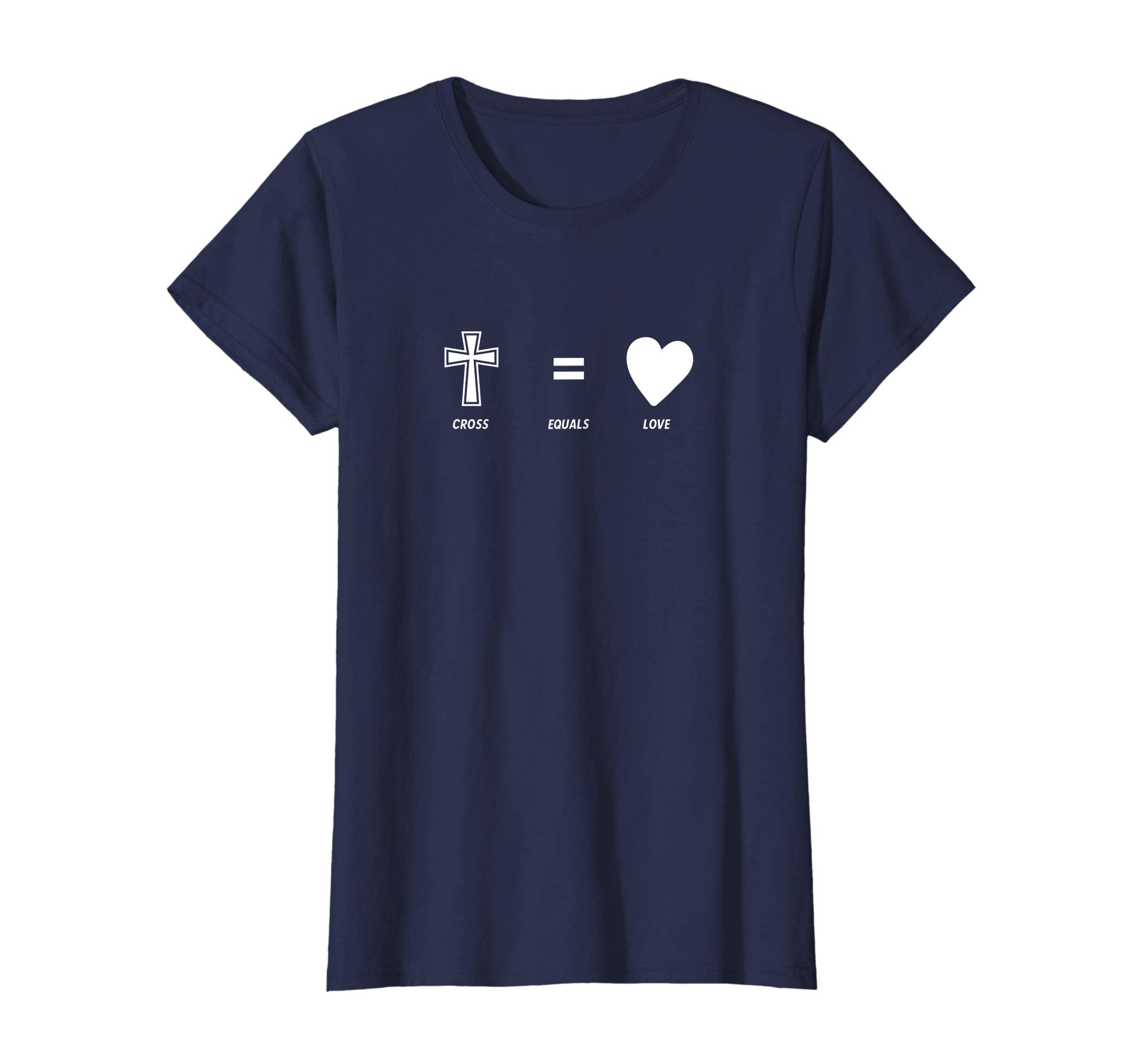 Cross Equals Love Inspiring Easter Christian Gift Shirt