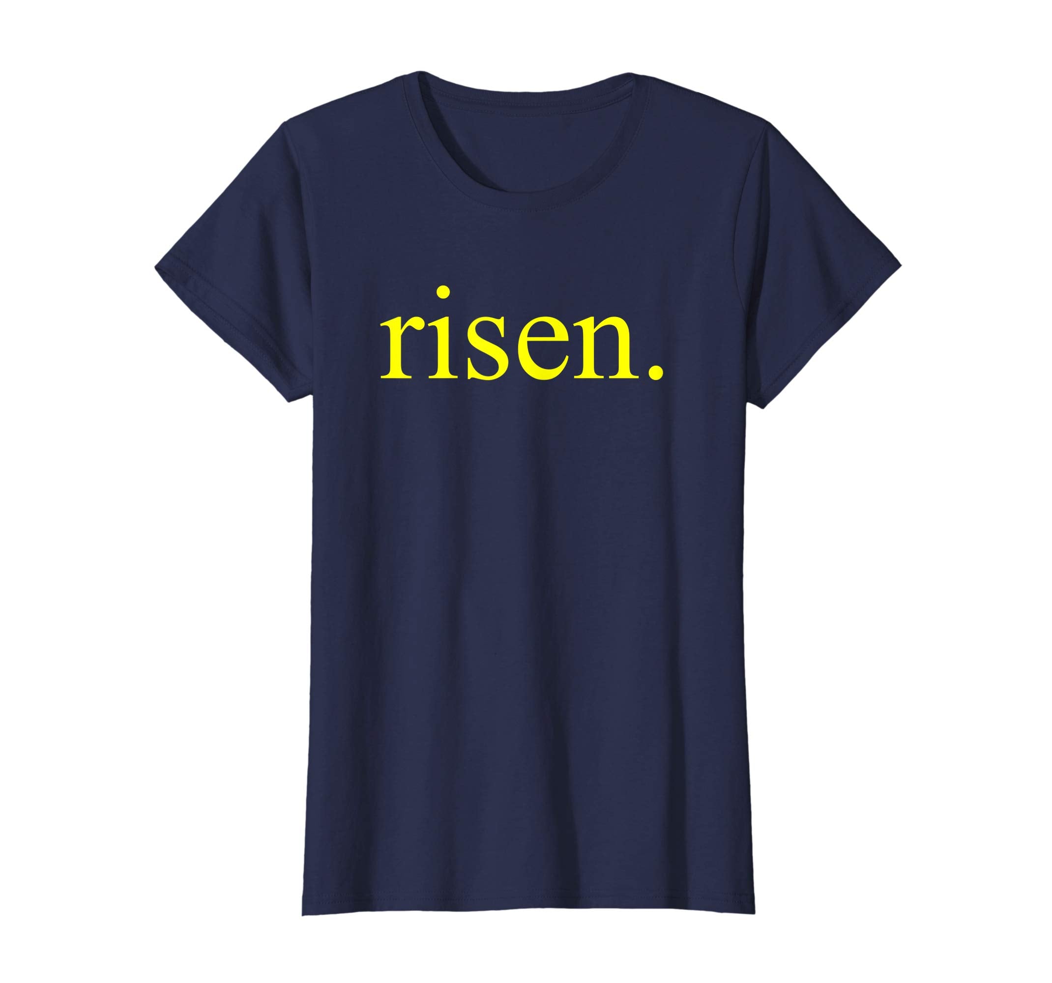 Risen T Shirt Easter Religious Gift
