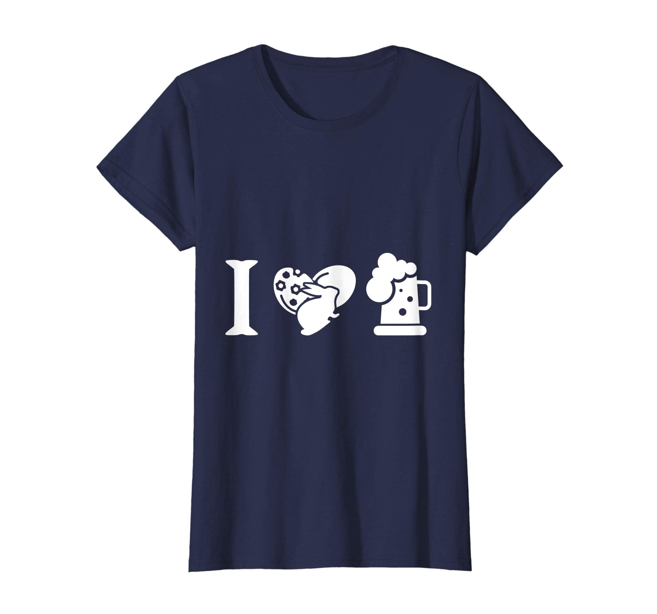 I Love Bunny Beer Tee Easter Day T-Shirt Gifts Men Women