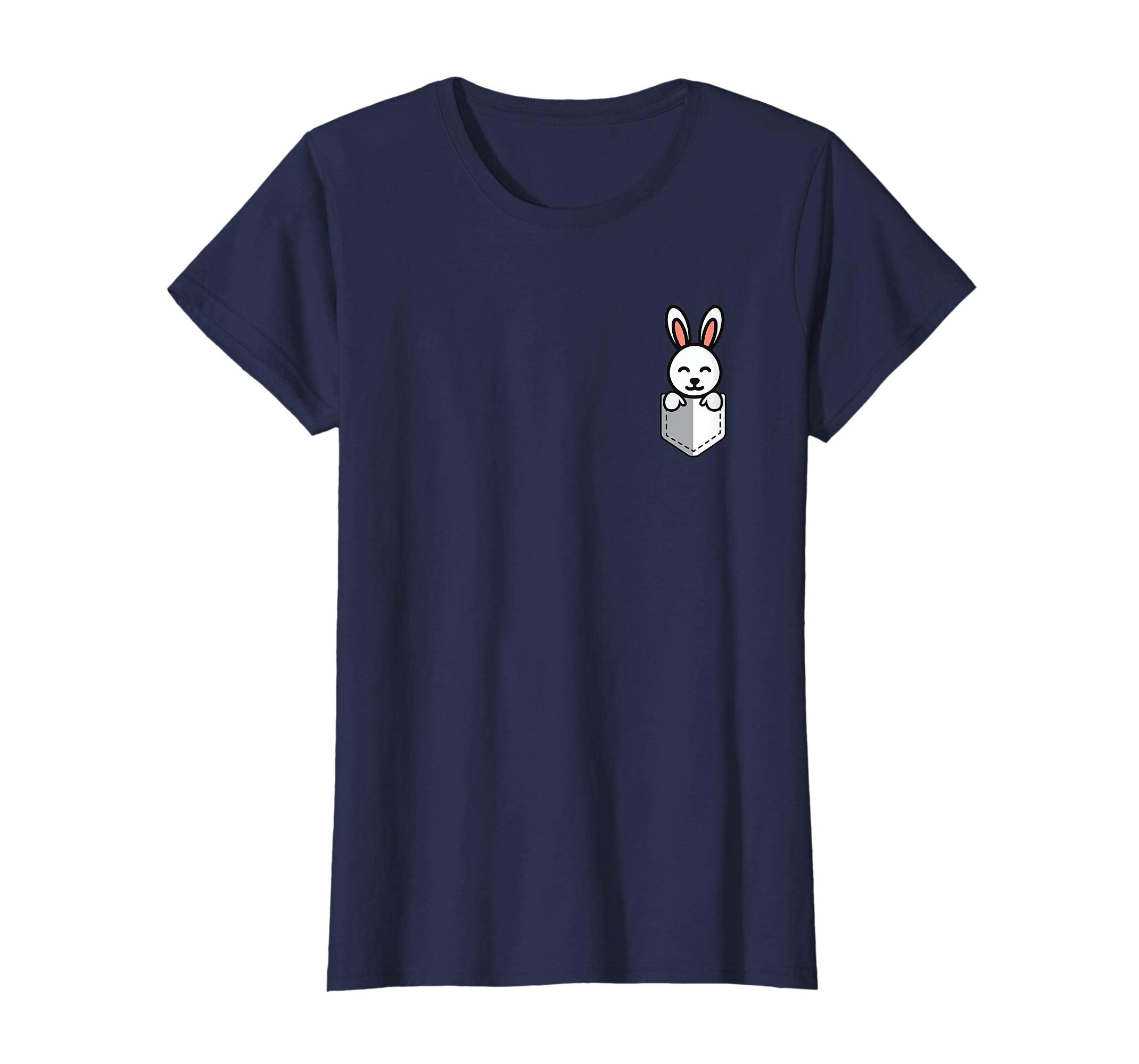 Baby Rabbit In Pocket Bunny Cute Animal Easter Tshirt Gift