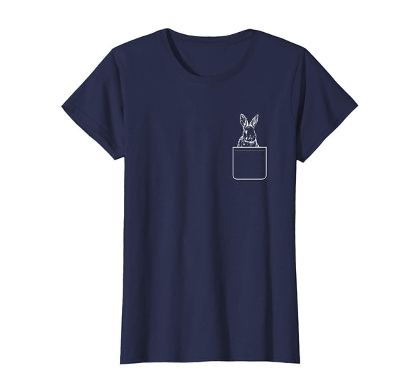 Bunny In Your Pocket Animal Easter Rabbit Kids Tshirt