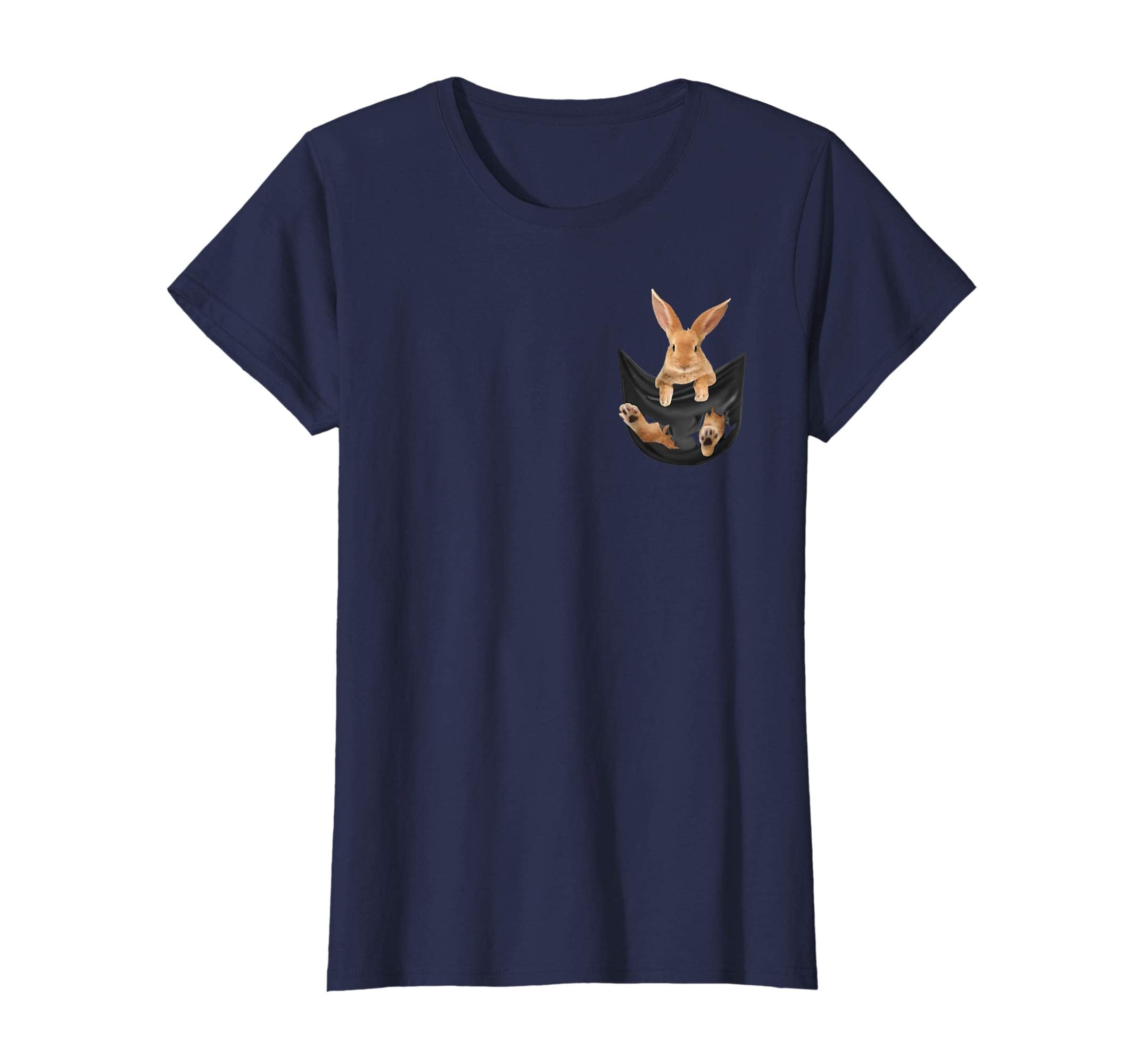 Bunny In Your Pocket Animal Easter Rabbit Kids Tshirt