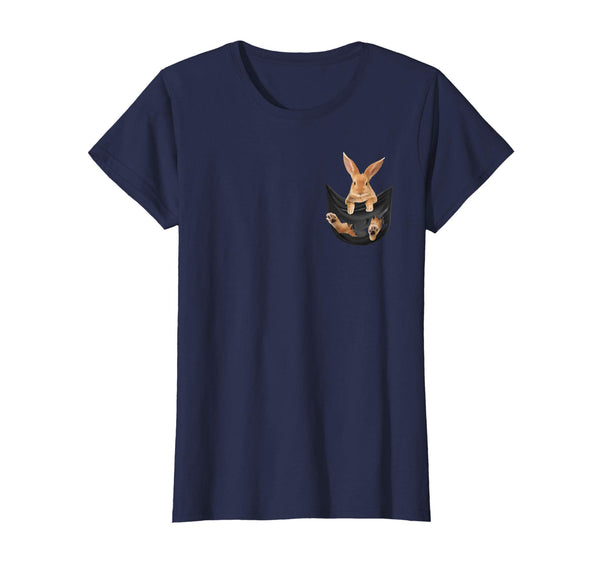 Bunny In Your Pocket Animal Easter Rabbit Kids Tshirt