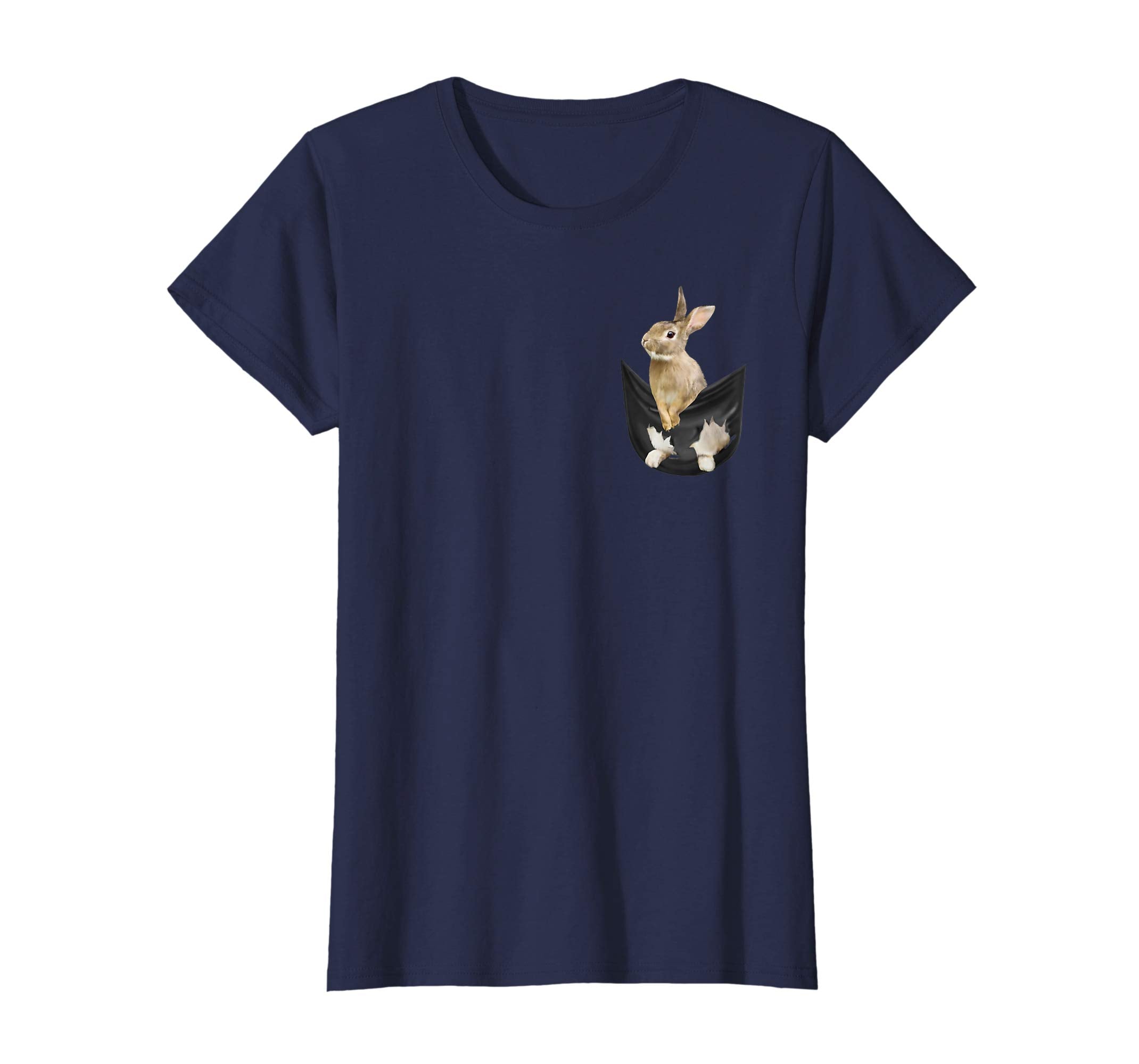 Bunny In Your Pocket Animal Easter Rabbit Kids Tshirt