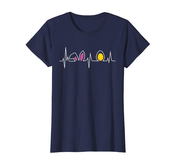 Heartbeat Easter Bunny and Egg T-shirt, Easter Nurse Shirt