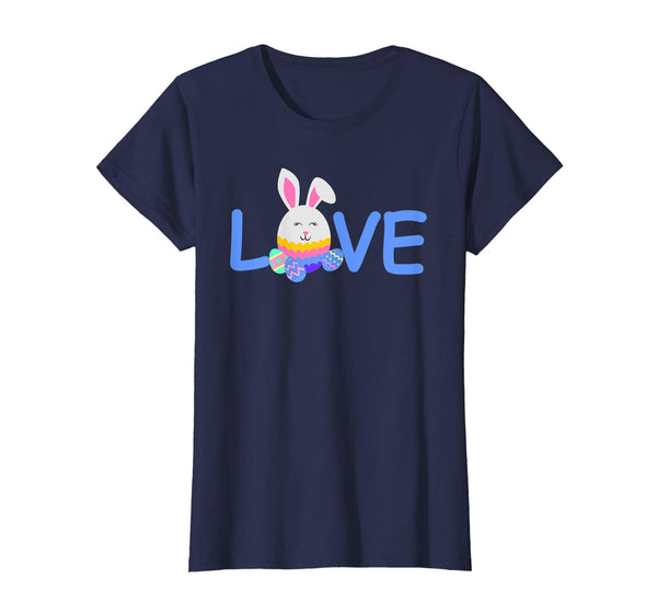 Love Happy Easter Bunny Cute for Teacher Nurse T Shirt