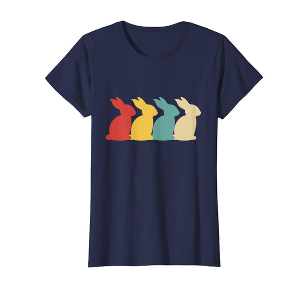 Retro Vintage Bunny Shirts Happy Easter Gifts Women Men Kids