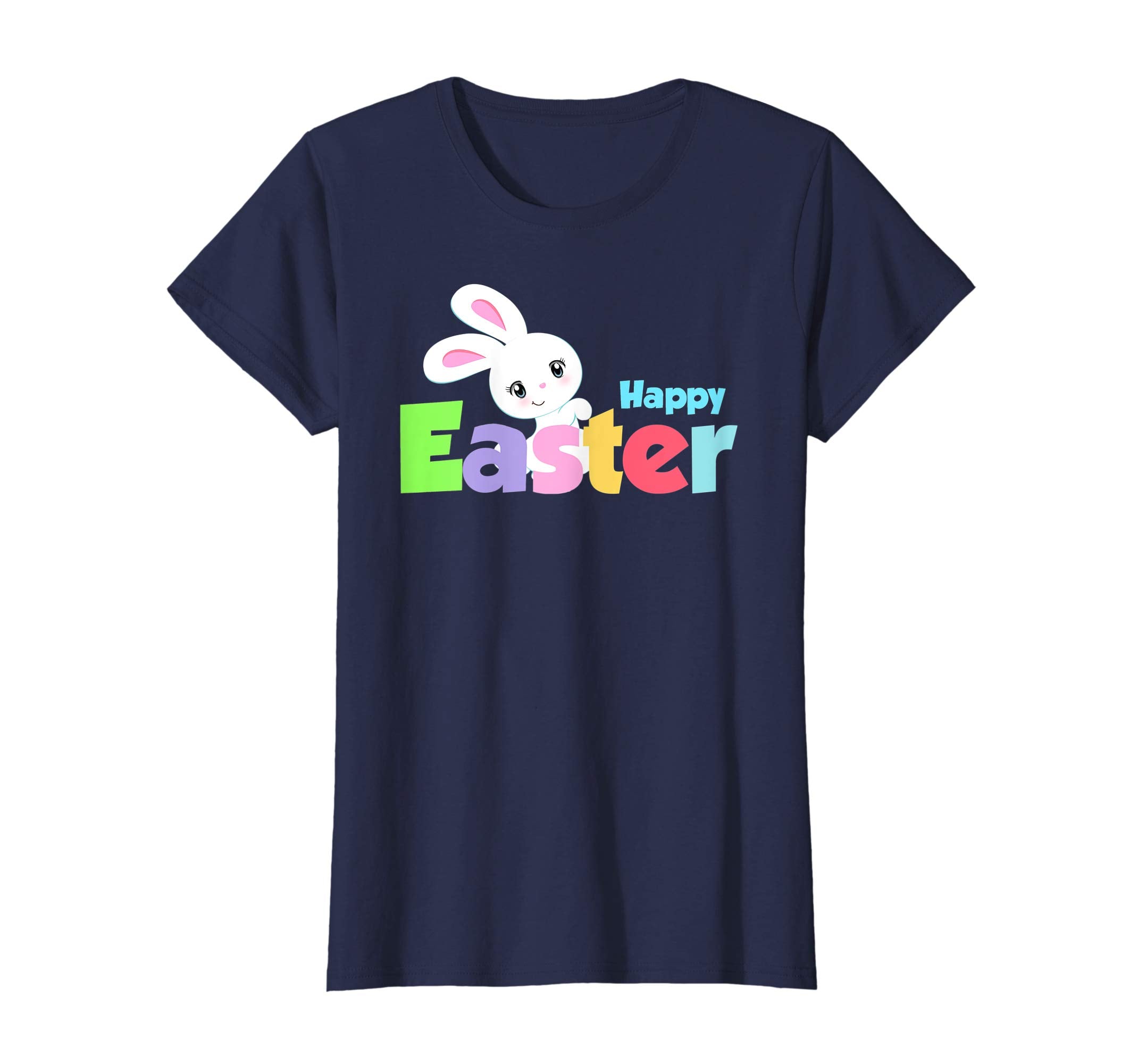 HAPPY EASTER Bunny T-Shirt Girls Kids Toddlers Love Bunnies
