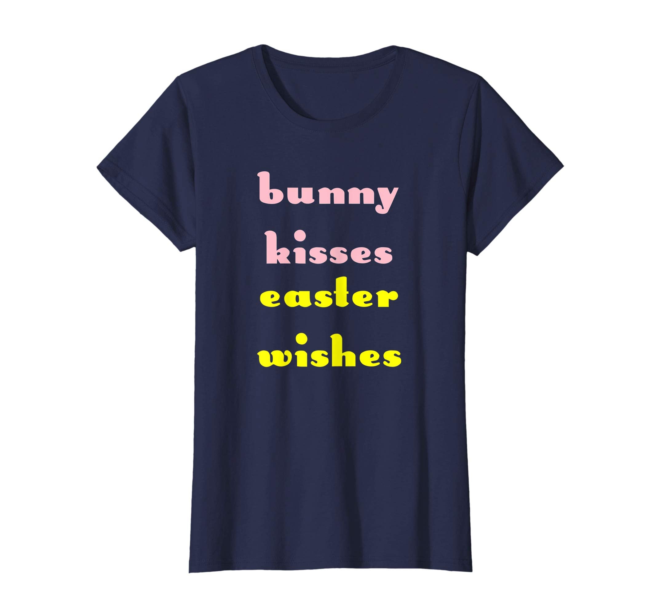 Bunny Kisses Easter Wishes T Shirt Easter Day Funny Gift