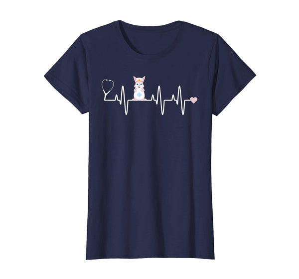Stethoscope Heartbeat Nurse Doctor Easter Shirt RN CNA Gift