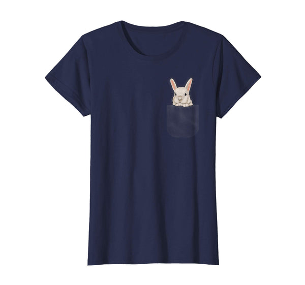 Funny Cute Bunny In Your Pocket Animal Easter Rabbit T-Shirt