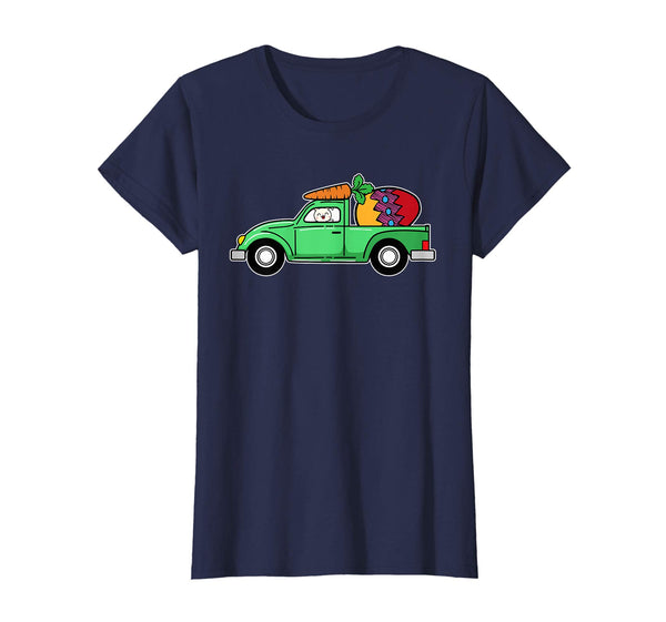 Easter Egg Carrot In A Pick Up Truck T Shirt Easter Bunny