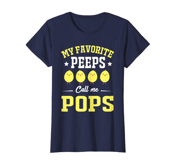 My Favorite Peeps Call Me Pops Easter Day T-Shirt