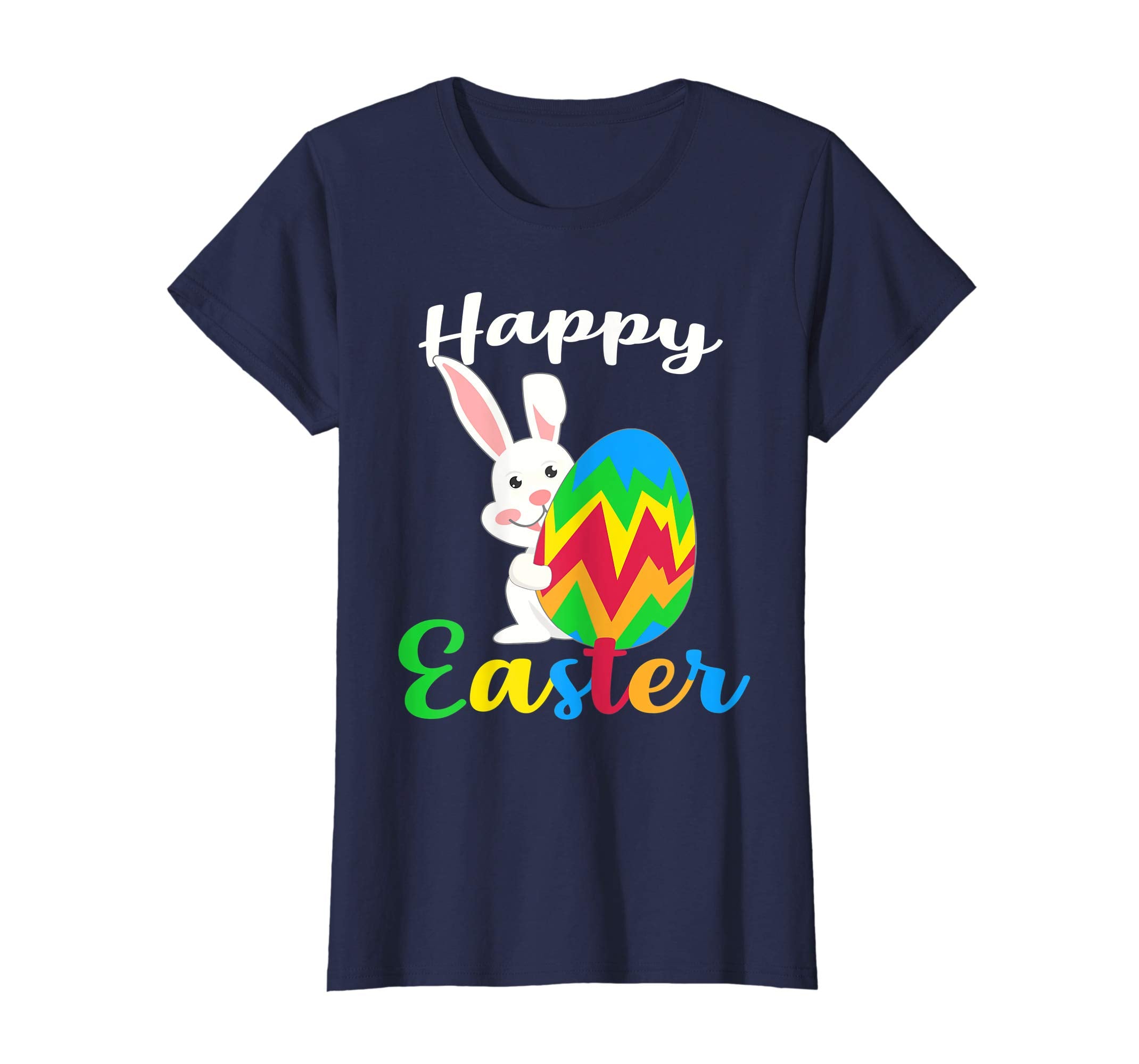 Happy Easter T-Shirt Funny Easter Eggs Novelty Shirt Gift