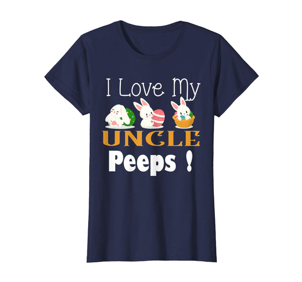 I Love My UNCLE Peeps With Cute Bunnies TShirt Easter