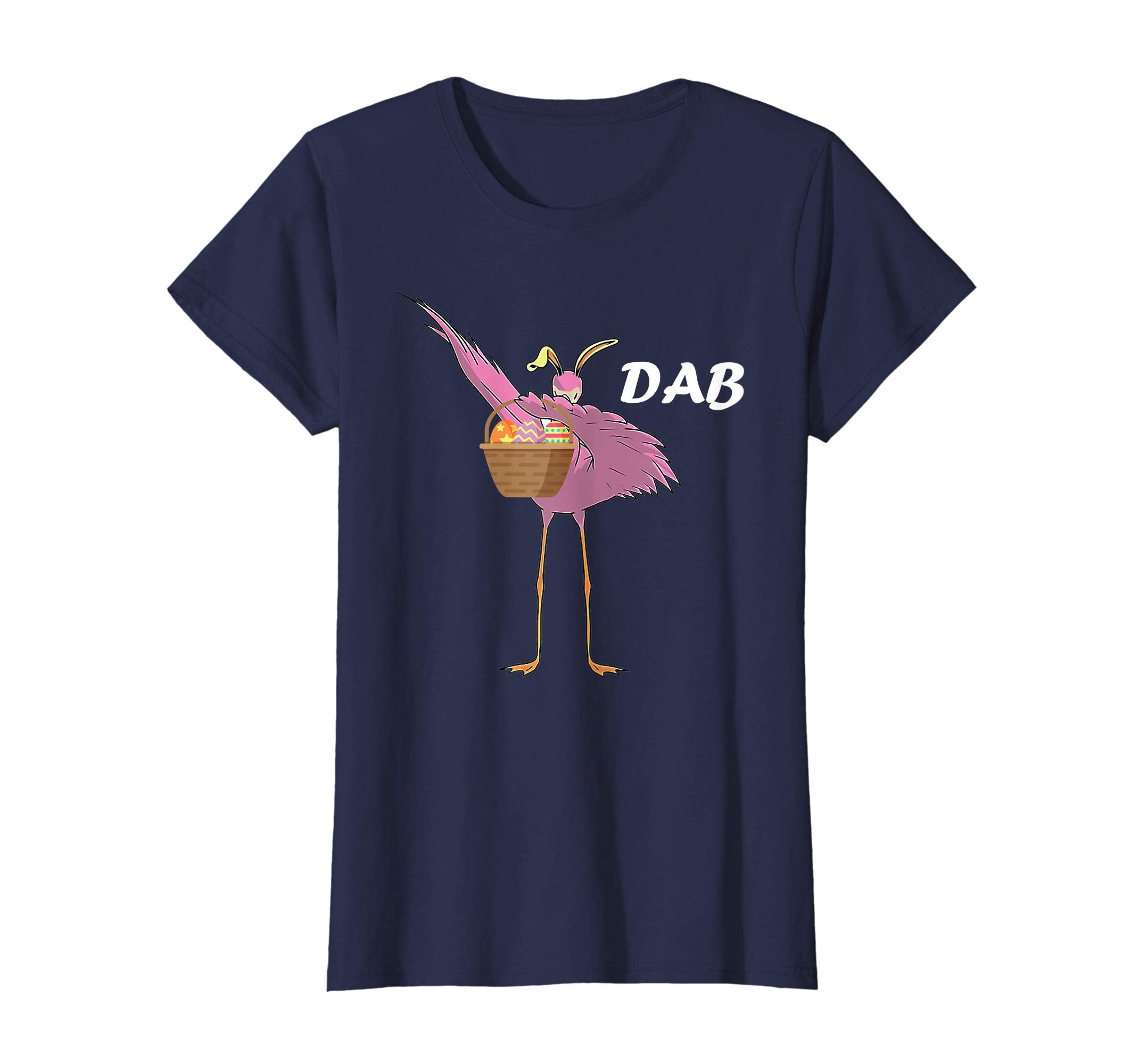 Flamingo dabbing easter egg shirt