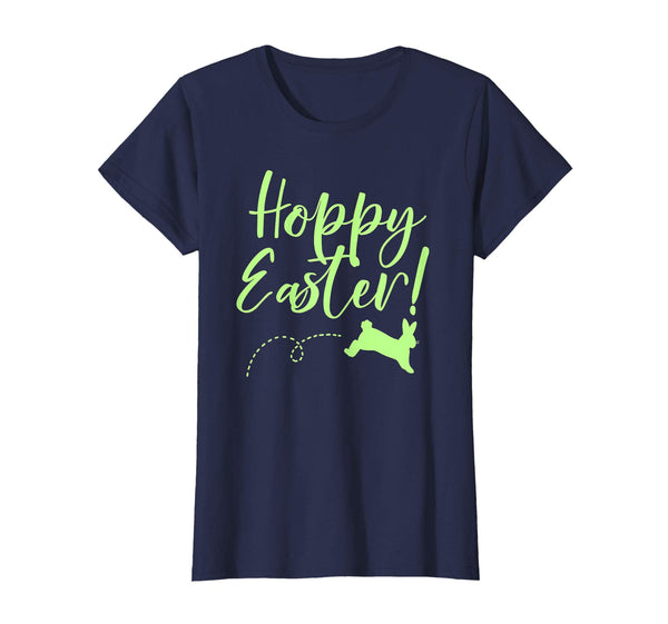 Hoppy Easter T-shirt with Hopping Bunny Rabbit