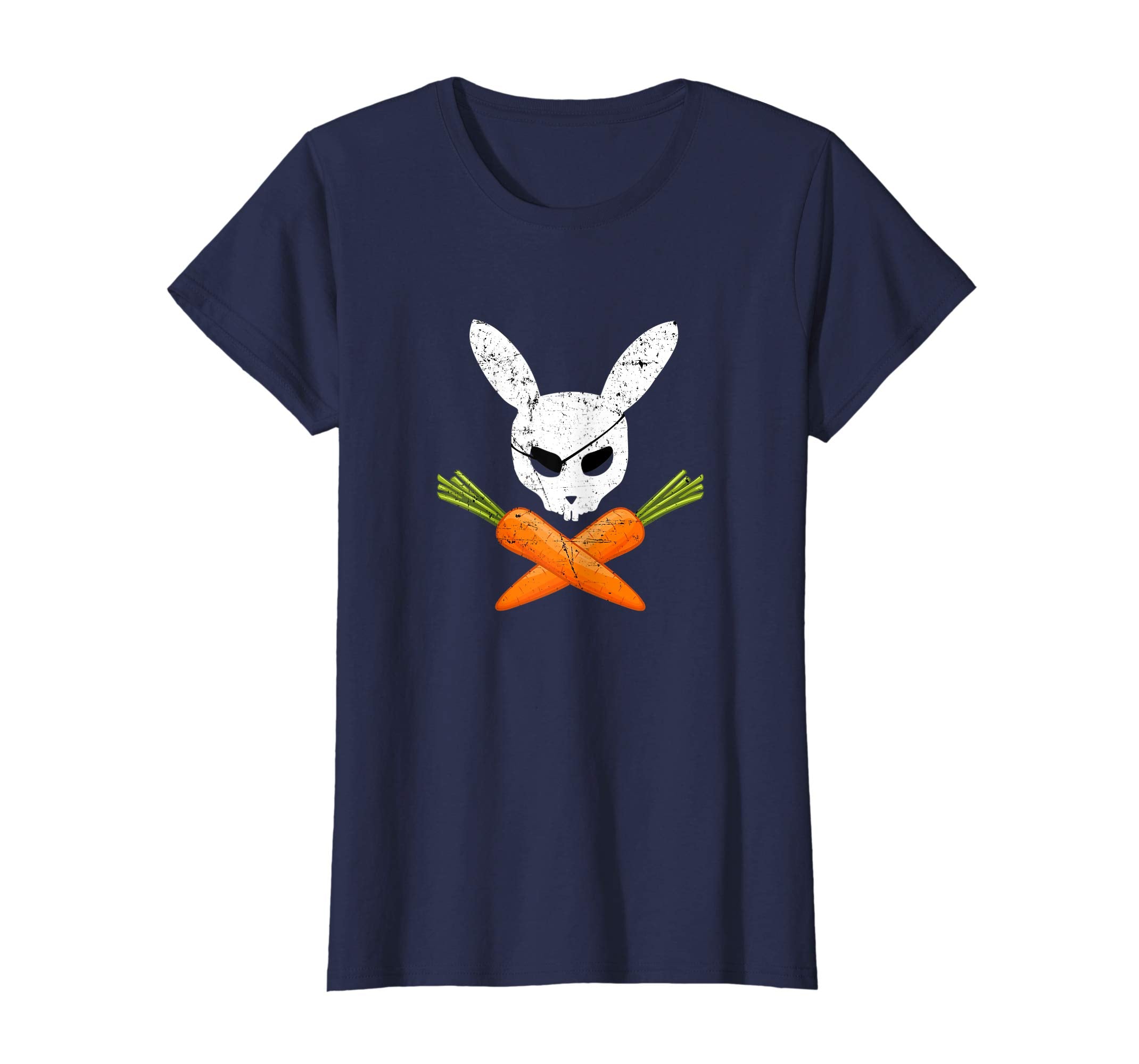 Funny Rabbit Shirt Pirate Easter TShirt for Boy and Girl