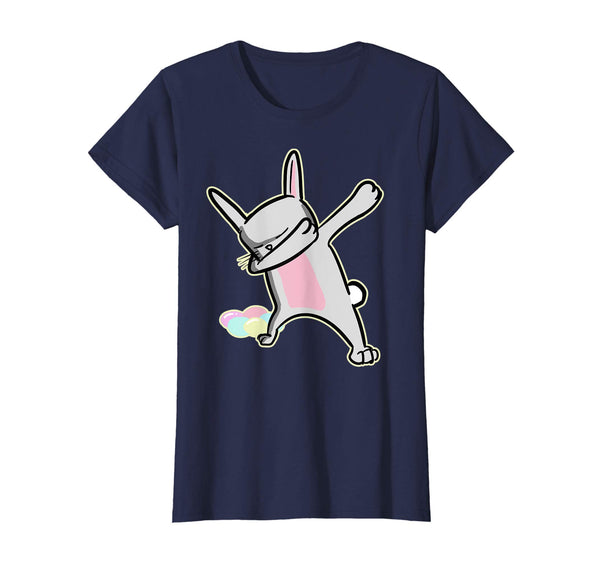 Easter Shirt For Boys Girls Cool Dabbing Rabbit