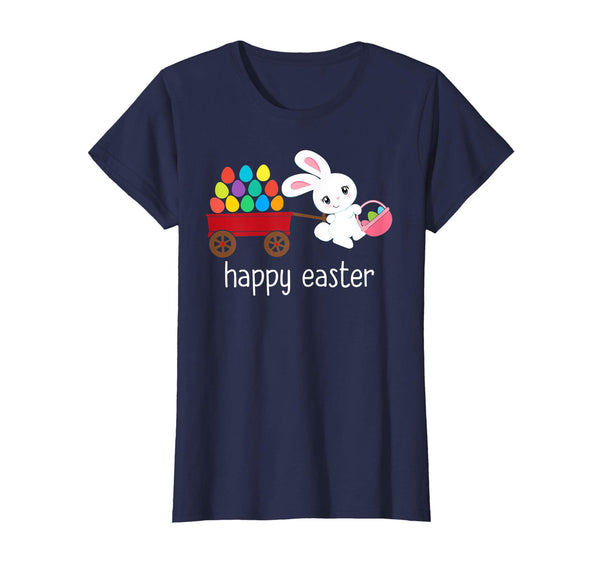 HAPPY EASTER Bunny Egg Hunt Shirt Girl Kid Toddler Gift