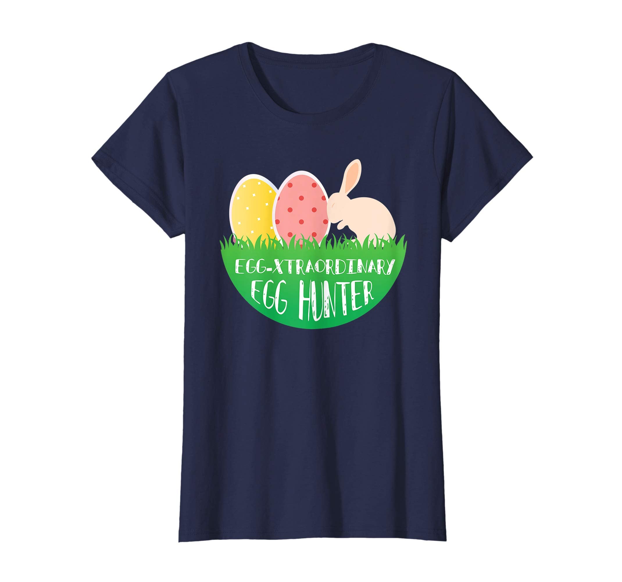 Eggspert Egg Hunter Easter TShirt Boy Girl Cool Bunny Pastel