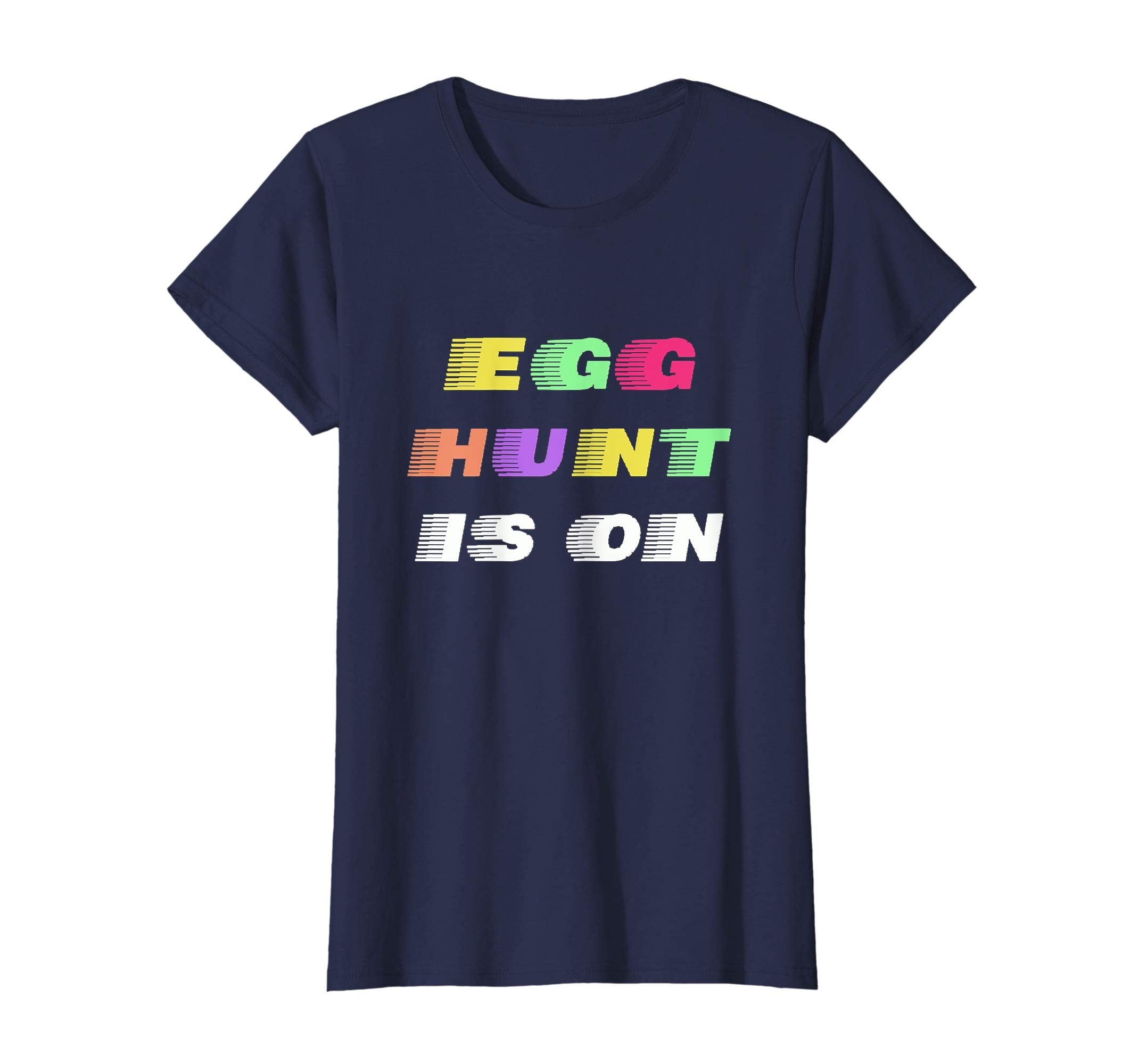 Egg Hunt Is On Funny Easter Gift T-Shirt For Boys Girls