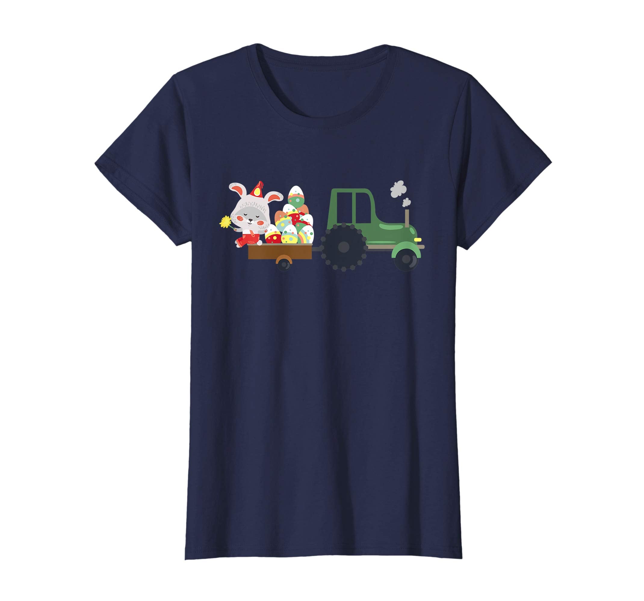 Easter Egg Tractor Cute Bunny T Shirt Funny Easter Gift