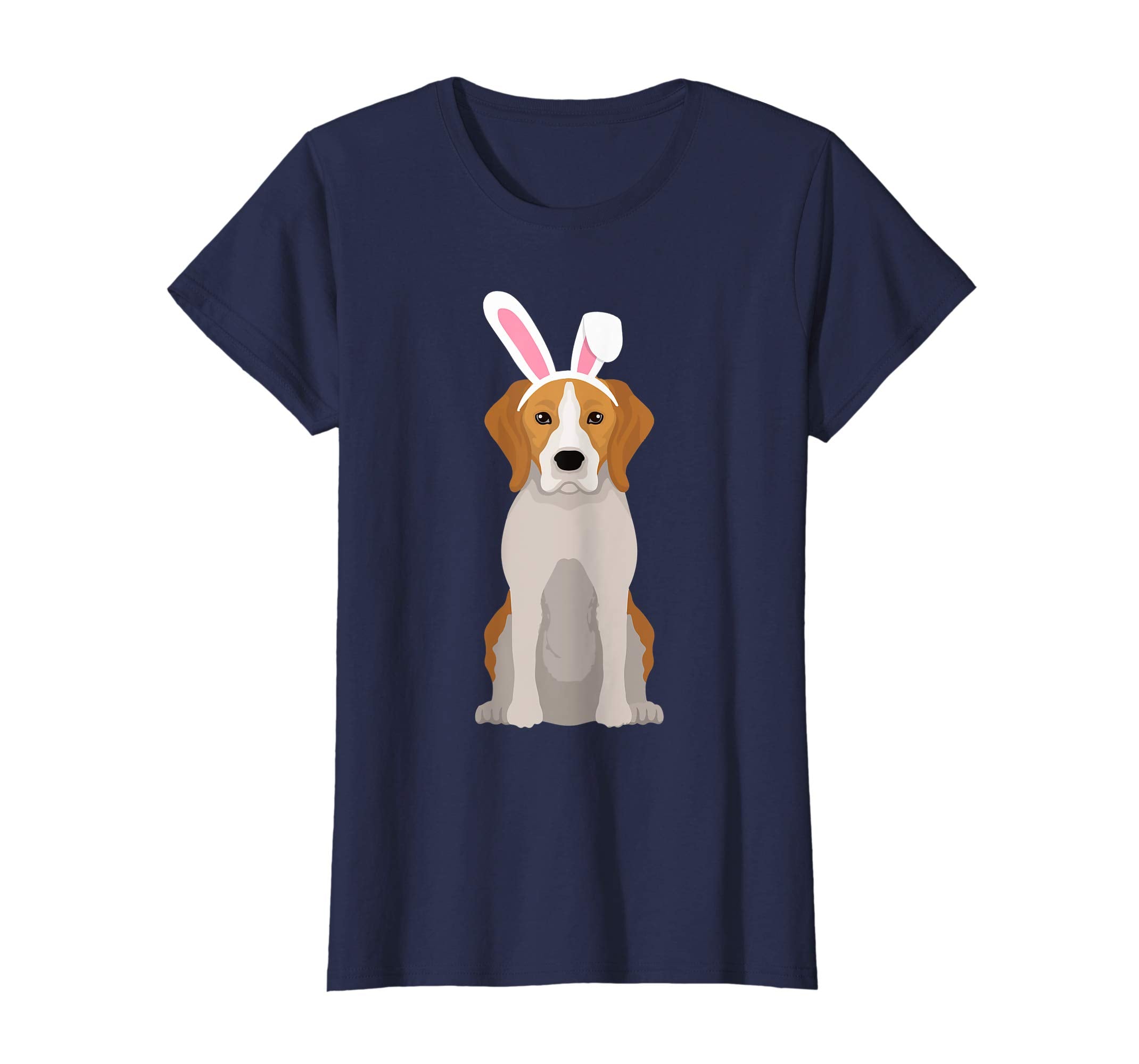 Beagle Dog With Bunny Rabbit Hat Easter Happy Day Shirt