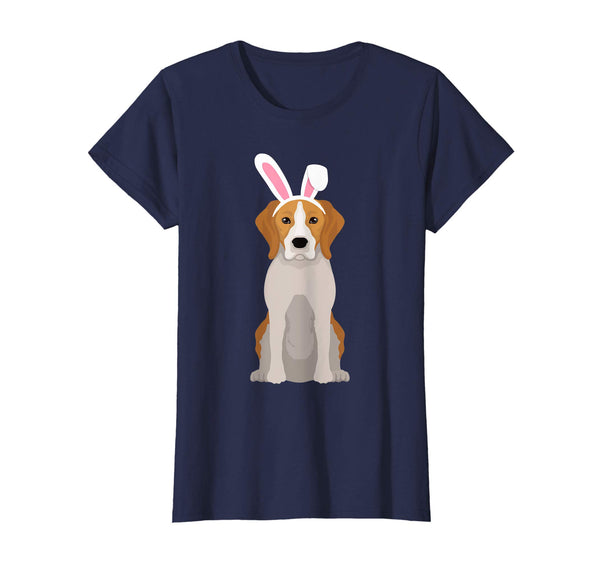 Beagle Dog With Bunny Rabbit Hat Easter Happy Day Shirt