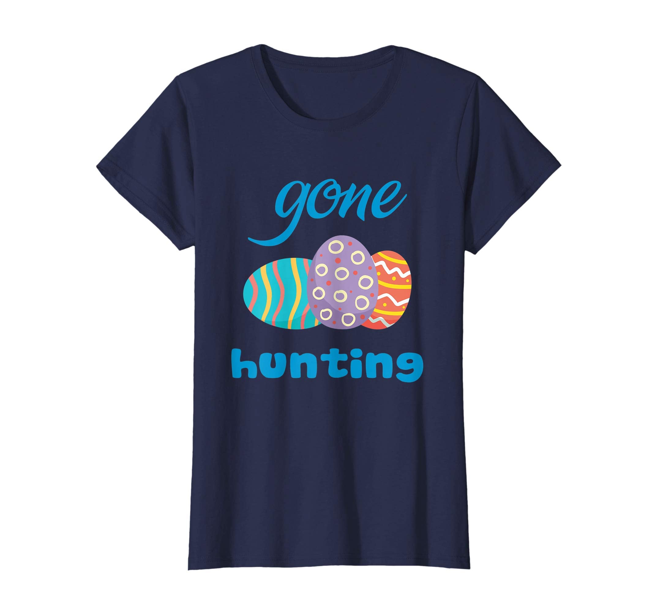 Gone Hunting Eggs T Shirt Easter Gift For Kids