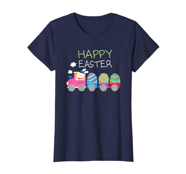 Easter Egg Hunt Kids Gift Happy Easter Train T Shirt
